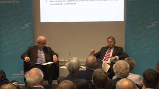 The role of the modern Cabinet Secretary A conversation with Sir Jeremy Heywood [upl. by Annaynek558]