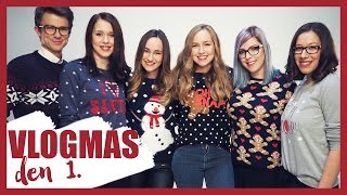 VLOGMAS  Den 1  Focení blogerů roku 2016 [upl. by Lipps]