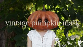 DIY Vintage Pumpkin Mask [upl. by Bevan]