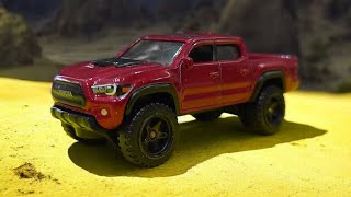 Toyota Tacoma pickup Hot wheels car collection diecast metal shorts [upl. by Saied335]