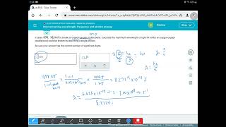 Interconverting wavelength frequency and photon energy [upl. by Adnuhsor628]