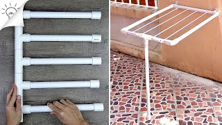 3 Easy PVC Pipe Project Ideas Anyone Can Make  Thaitrick [upl. by Fusuy398]