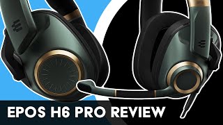 The BEST GAMING HEADSET EPOS H6 Pro Closed Wired Headset Review [upl. by Ecnar]