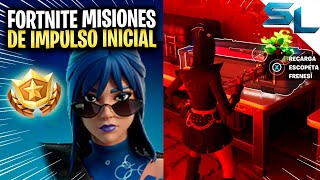 Como COMPLETAR TODAS las MISIONES DE IMPULSO INICIAL CAPITULO 5 TEMPORADA 1 FORTNITE [upl. by Ynoble349]