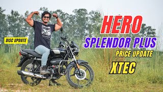 2024 Hero Splendor Plus Disc Variant Ride Review And Price Update [upl. by Nivek]