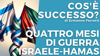 Quattro mesi di guerra IsraeleHamas [upl. by Ajuna]