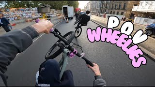 GoPro POV Wheelies In London [upl. by Hermann]