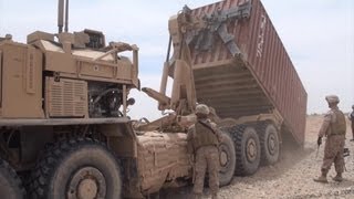 US Marines  Combat Logistics Patrol [upl. by Anavahs732]