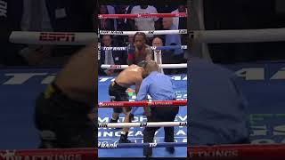 KEYSHAWN DAVIS KO’d LEMOS IN THE 2nd Rd😳💥🥊 boxing fightnight boxingnews [upl. by Yeblehs290]