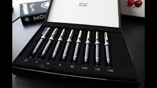 Montblanc Nib Selection Box  Discover the Perfect Fountain Pen Nib [upl. by Secundas]