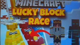 I play lucky block race in Minecraft with my friend Ritul viral video minecraftshorts [upl. by Horsey]