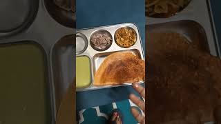 bfast24 November 2024adhai dosai Corianderkurryleavesgnut chutney [upl. by Alemaj]