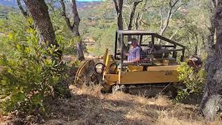 Sidehill Trail Construction [upl. by Redvers]