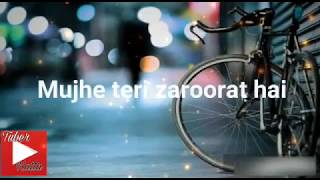 Main Adhoora Jee Raha Hoon Zaroorat  WhatsApp Status Video [upl. by Nitsruk]