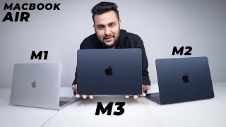 The Best MacBook Air to buy in 2024  M1 vs M2 vs M3 [upl. by Lorelie]