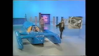 Blue Peter Caron Keating about the car the bluebird [upl. by Atinar336]