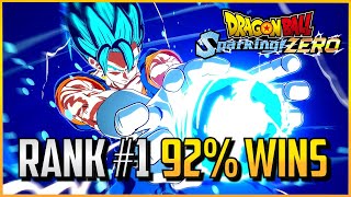 DBSZ ▰ This Is The Rank 1 Player With 92 Win Rate【Dragon Ball Sparking Zero】 [upl. by Freya]