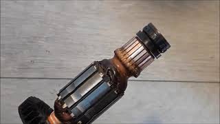 Drill Armature Repair and Rewinding [upl. by Stagg]