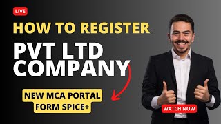 How to register Pvt Ltd company  Private Limited Company Incorporation  Pvt Ltd company in India [upl. by Marriott]