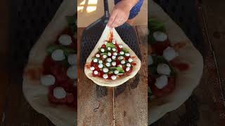 Pizza Margherita Vegana pizza pizzaria pizzadelivery pizzariadelivery vegan food veganfood [upl. by Silvers]