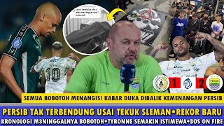 🔵SEMUA BOBOTOH MENANGIS amp BERDUKA❗️KRONOLOGI M3NINGGALNYA 1 BOBOTOH🔥REKOR PERSIB🔥PERSIB OTW PUNCAK [upl. by Anoyk]