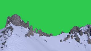 Drone Footage of a Snowy Mountain free [upl. by Wallinga214]