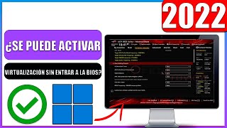 ✅Activar virtualizacion sin entrar a la bios ¿Se puede hacer [upl. by Evelc]