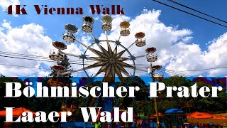 4K Vienna Walk Laaer Wald and Böhmischer Prater from Ankerbrotfabrik [upl. by Buffy241]