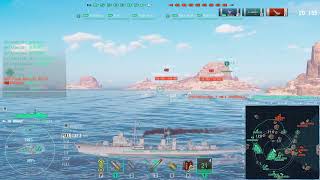 World of Warships  Orage in Mode Shuffle  Paolo Emilio and Schlieffen [upl. by Acirea142]