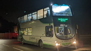 Seaford and District SF03 SEA Volvo B7TL Wright Eclipse Gemini [upl. by Jori]