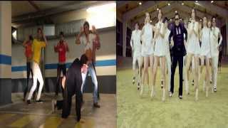 TinTuna Staile vs Gangnam Stylewmv [upl. by Say332]