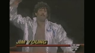 Wrestling “Jobber” Jim Young 1985 [upl. by Ejrog]