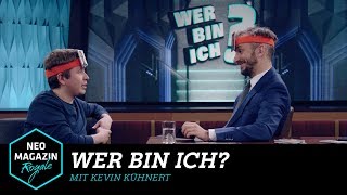 Wer bin ich mit Kevin Kühnert  NEO MAGAZIN ROYALE mit Jan Böhmermann  ZDFneo [upl. by Lanfri]