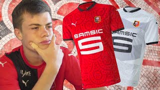 MON AVIS SUR LES NOUVEAUX MAILLOTS DU STADE RENNAIS [upl. by Alegre]