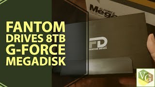 Video Editing Hard Drive  Fantom Drives 8TB GForce MegaDisk [upl. by Pallas46]