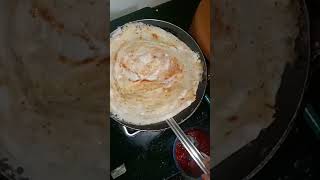 egg dosa 🥚😋❤👌trendingshorts food youtubeshorts please subscribe like [upl. by Aissatsan]