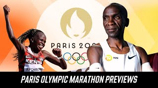 Who Will Win in Paris  Our 2024 Olympic Marathon Previews [upl. by Obrien]