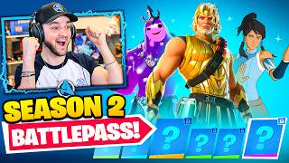 NEW Fortnite Chapter 5 SEASON 2 Battle Pass [upl. by Suirtemid]