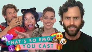 Penn Badgley and The Cast of Netflixs You Test Their Acting Skills  Thats So Emo  Cosmopolitan [upl. by Old243]