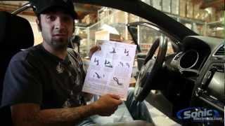 How to Install a BlendMount w Beltronics 995 Radar  2010 VW GTI [upl. by Grega]