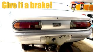 Datsun 120Y  Brakes I am going to need them [upl. by Nicko]