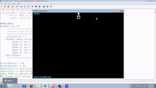 Beginning Programming with Just BASIC  Tutorial 11 Making Sprites [upl. by Ellinger637]