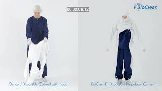 BioClean Dropdown Comparison Garment [upl. by Stauder766]