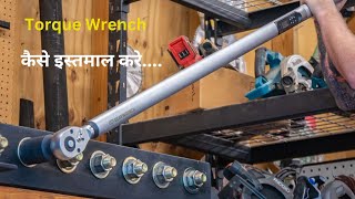 How to use torque wrench ।। Setting the desired torque value [upl. by Nesnaj347]