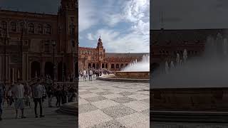 Plaza de España Sevilla sevilla plaza de españa fy spania 🇪🇸 [upl. by Aleydis]