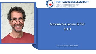 Motorisches Lernen amp PNF Teil 3 [upl. by Winne]