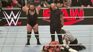 Solo Sikoa ATTECK Seth Rollins After Raw Off Air  WWE RAW Highlights Today [upl. by Acissev29]