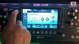 Allen amp Heath SQ Series  How to swap effects [upl. by Ytsur743]