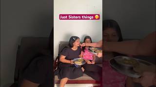 Kya aapki bahan bhi aisi hai   Sisters 👯‍♀️ shorts relatable sisters [upl. by Silin]