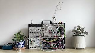 Ambient Eurorack Modular Synth  Generative Patch  Rings  Morphagene  Arbhar  FX Aid [upl. by Saunder]